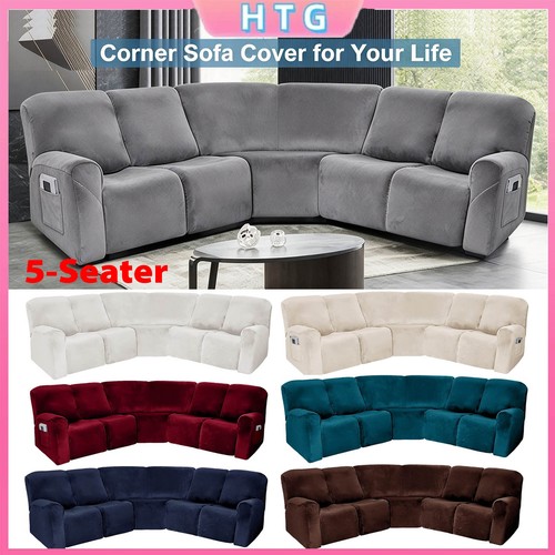 Stretch recliner corner sofa - stretch,