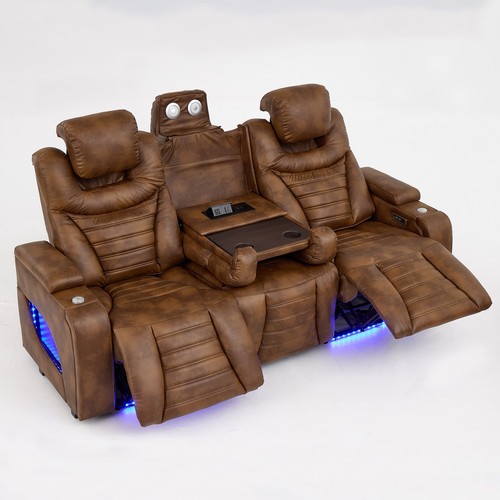 Power loveseat recliner - recliner, sofa