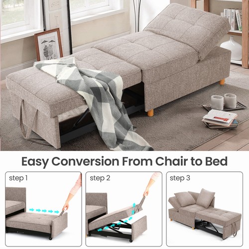 Convertible sofa bed - 4-in-1,