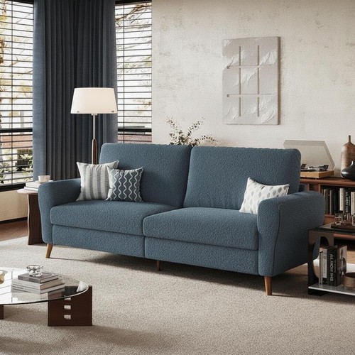 Modern boucle 3 - modern, 3-seater