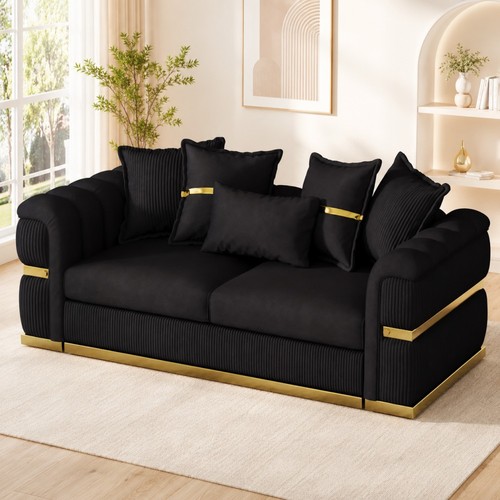 Modern deep seat sofa couch - modern,