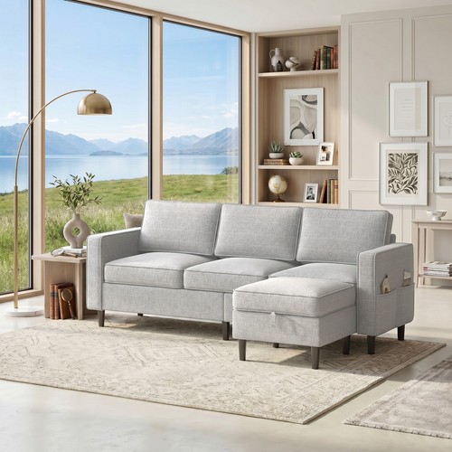 Sectional sofa seater couch - sectional, 3-seater